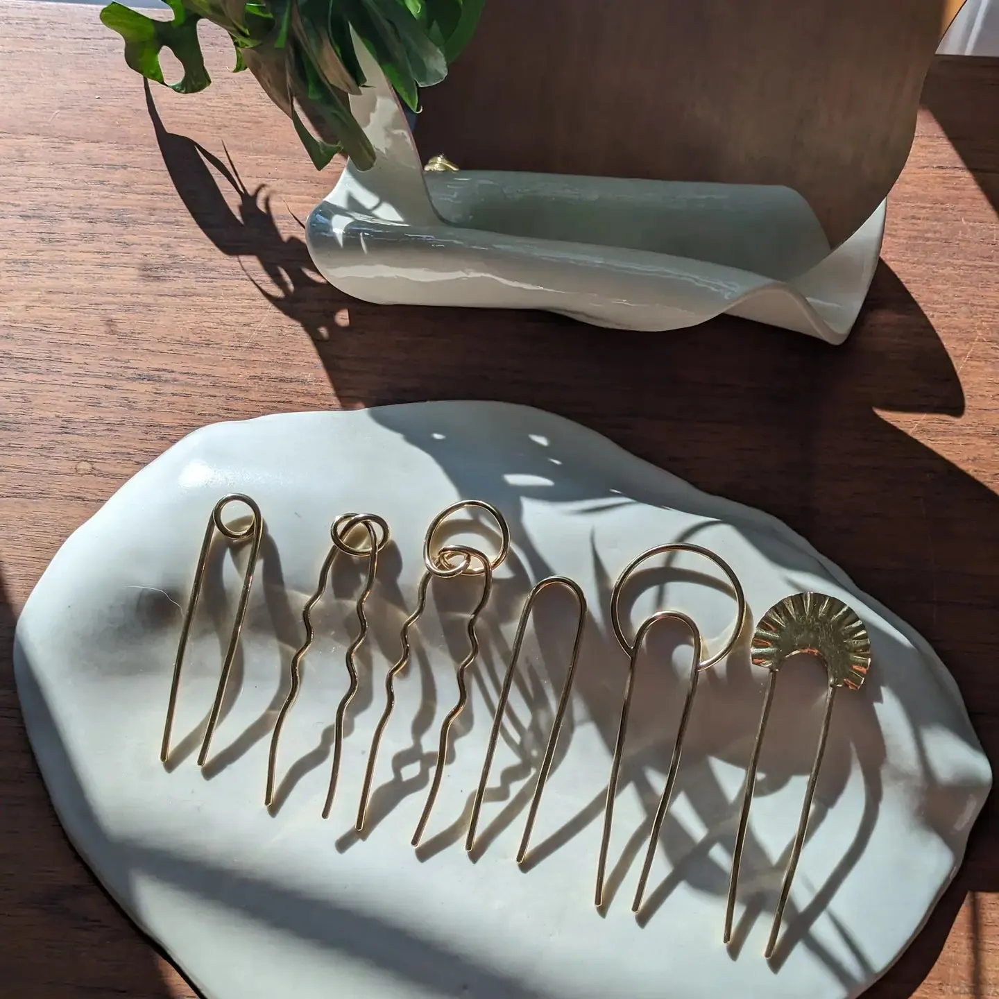 love knot hair fork