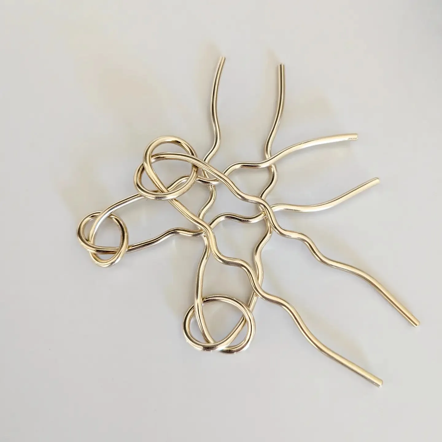 love knot hair fork