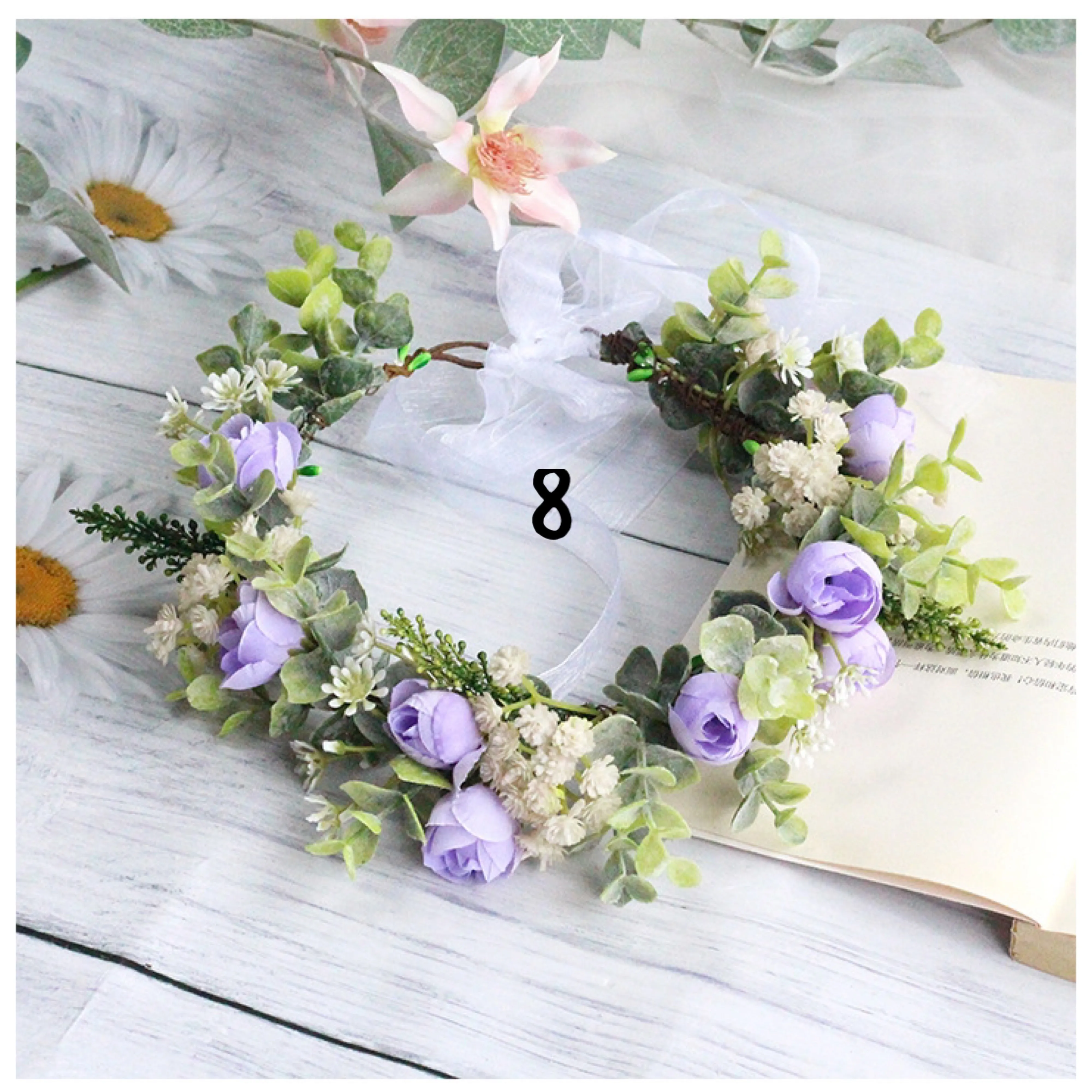 Lux Flower Crowns-8 Styles