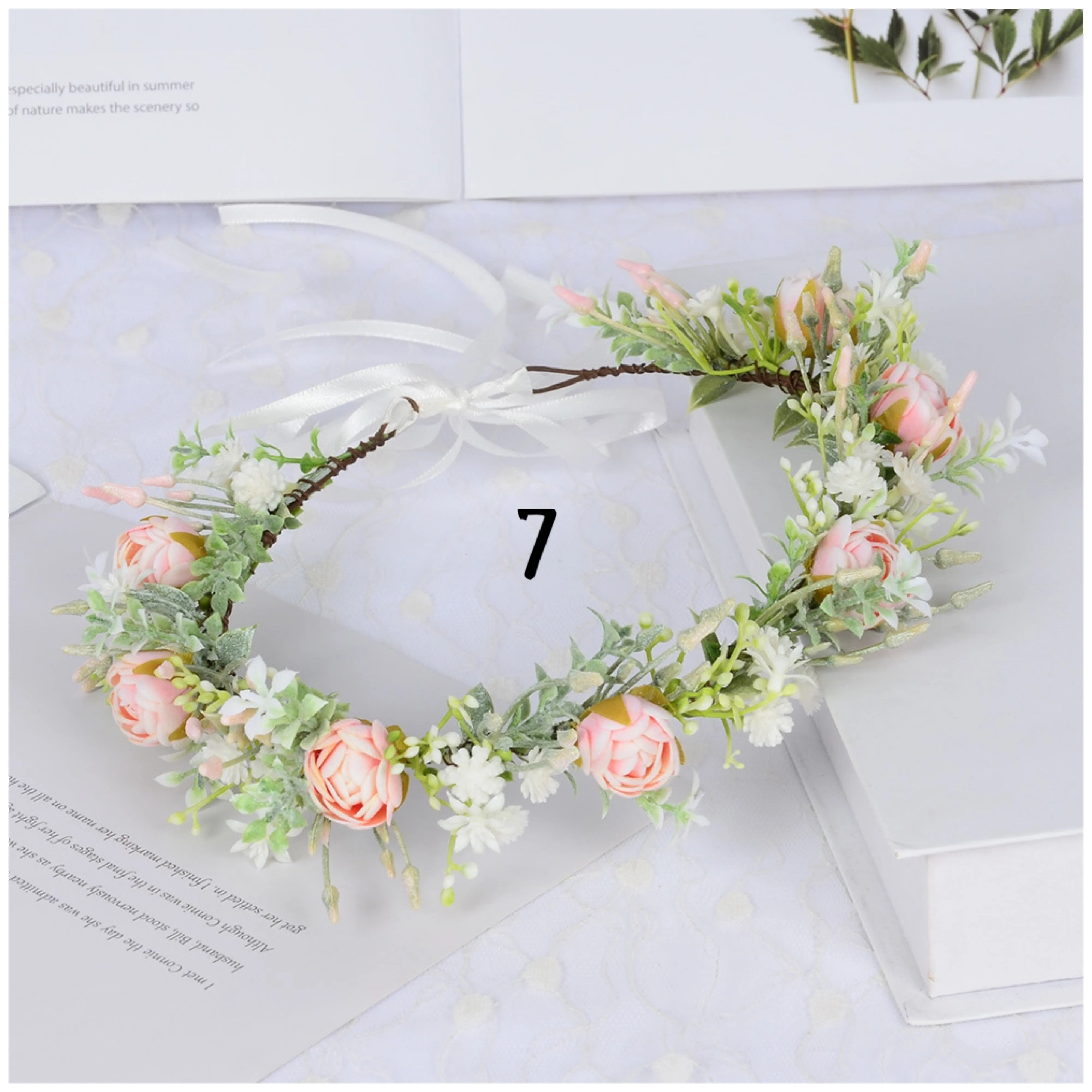 Lux Flower Crowns-8 Styles