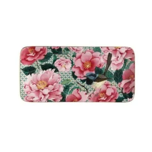 Maxwell Williams Teas & C's Silk Road Rectangle Platter 25x12cm Aqua