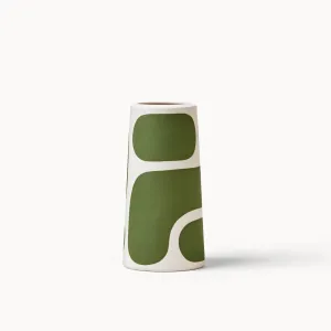 Meadow Color Block Large Pillar Vase