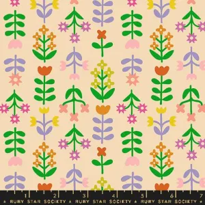 Meadow Florals in Vintage Paper -- Favorite Flowers by Ruby Star Society -- Moda Fabric
