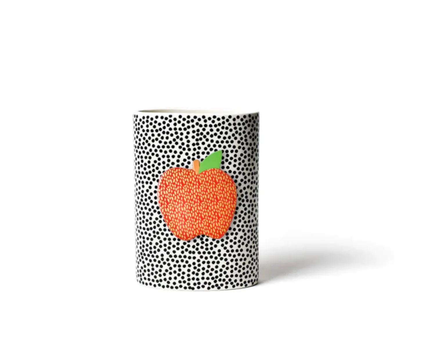 Mini Black Dot Oval Vase