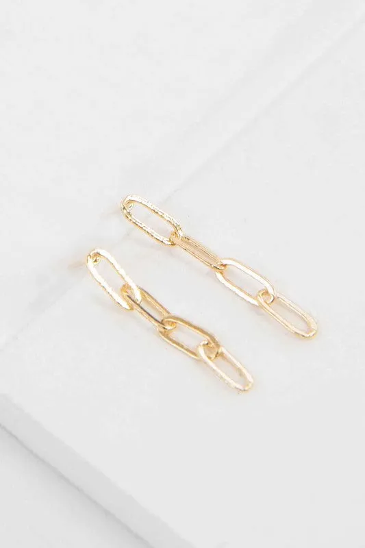 Mini Chain Dangle Earrings