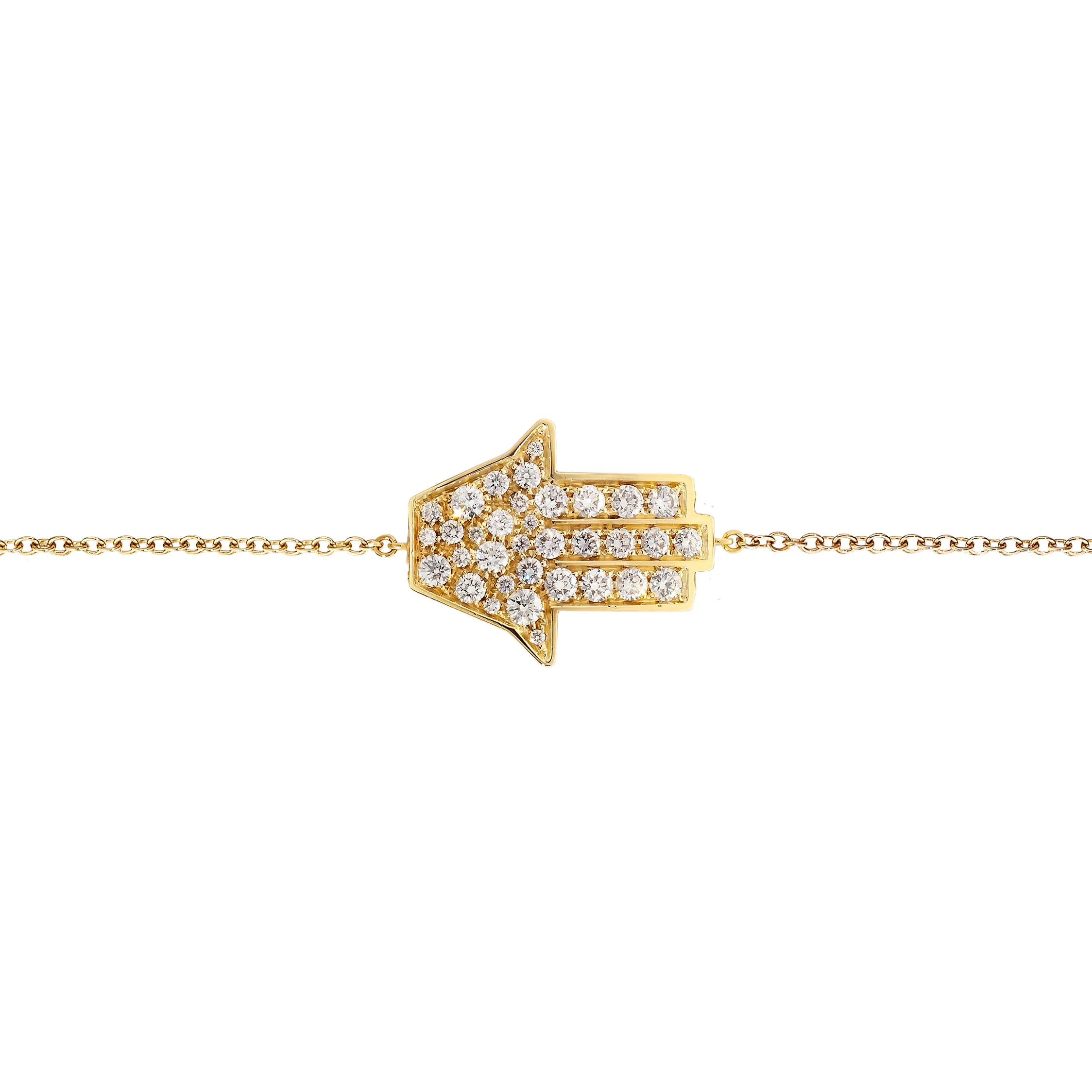 Mini Hamsa Bracelet on a chain