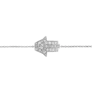 Mini Hamsa Bracelet on a chain