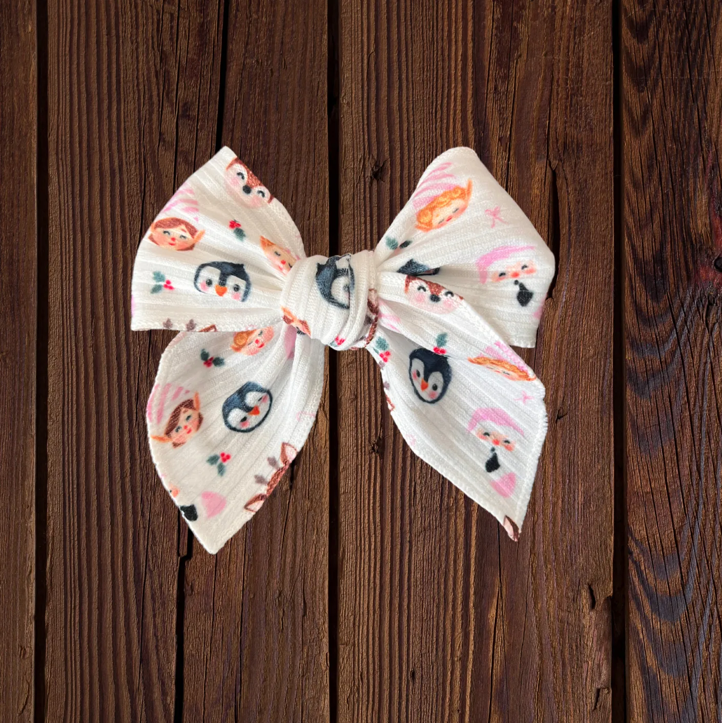 Mini Isabelle Bow (Ribbed)