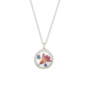 Mini Silver Shades of Autumn Necklace
