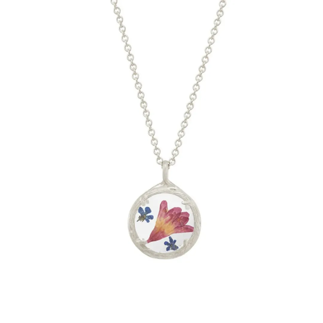 Mini Silver Shades of Autumn Necklace