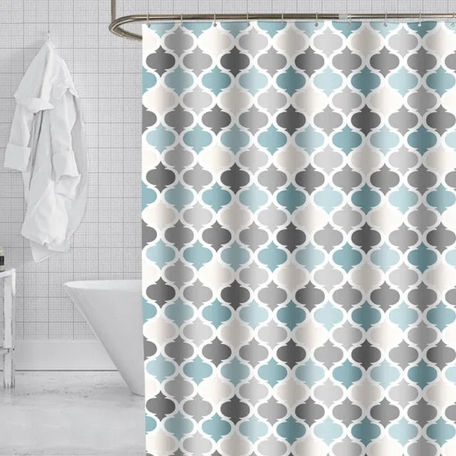 Modern Bath Shower Curtains