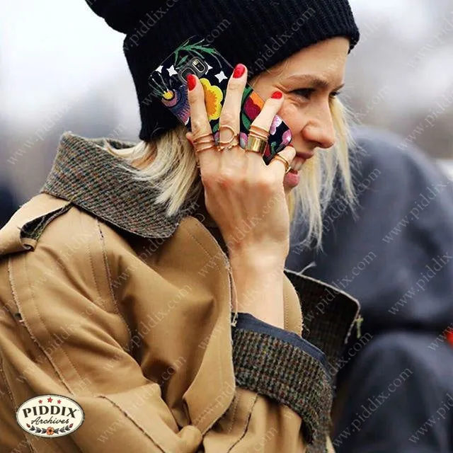 Modern Colorful Flowers Phone Cases -- Piddix Licensed Products