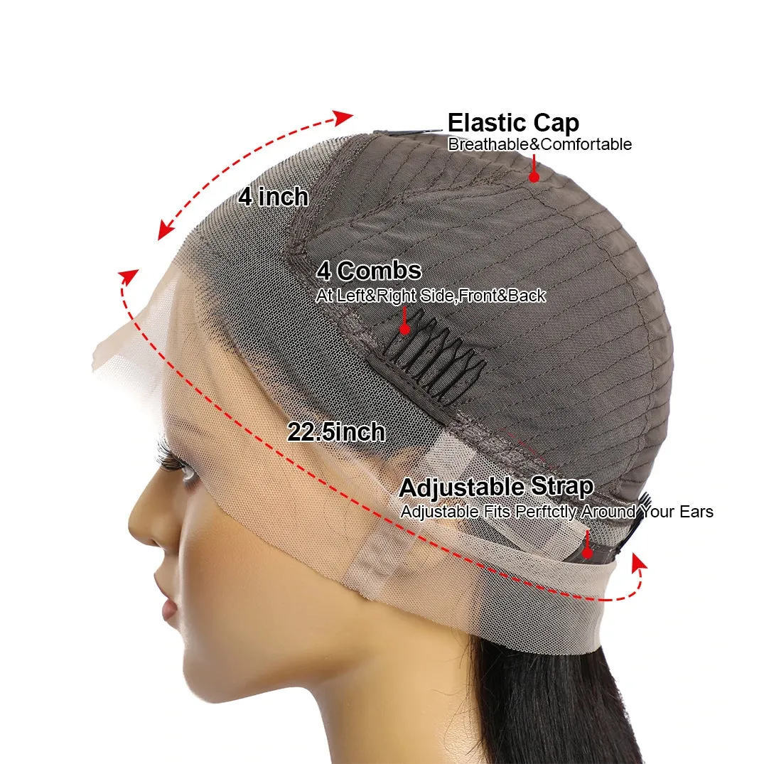 Modern Show 150 Density Peruvian Human Hair 360 Lace Wigs Pre Plucked With Baby Hair 10-30 inch