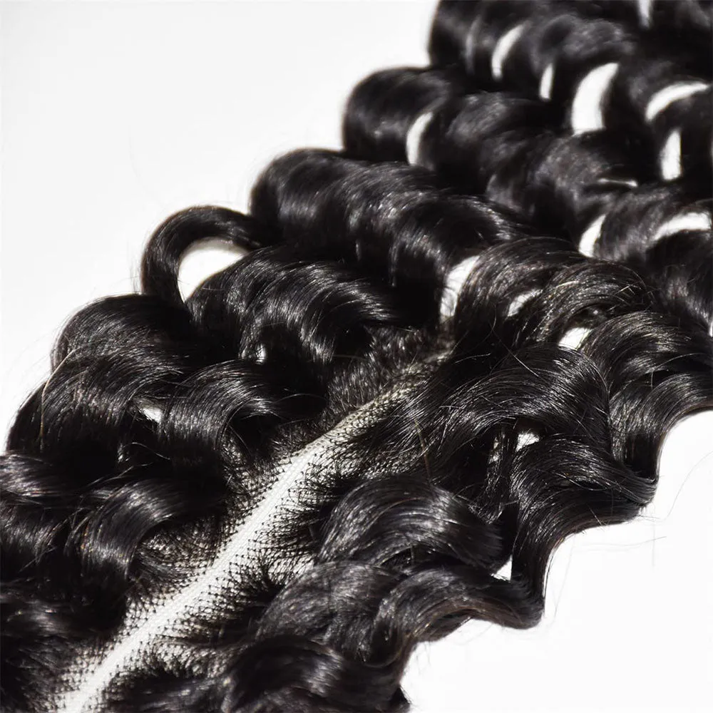 Modern Show 2x6 Curly Closure Remy Human Hair