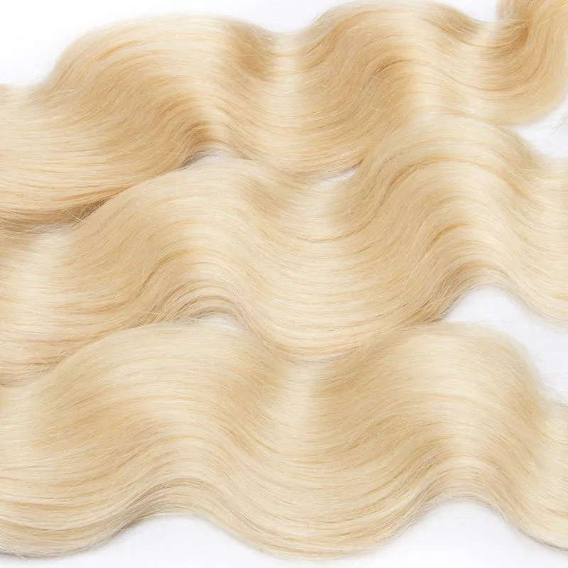 Modern Show 613 Blonde Hair Weave Brazilian Body Wave Human Hair 4 Bundles