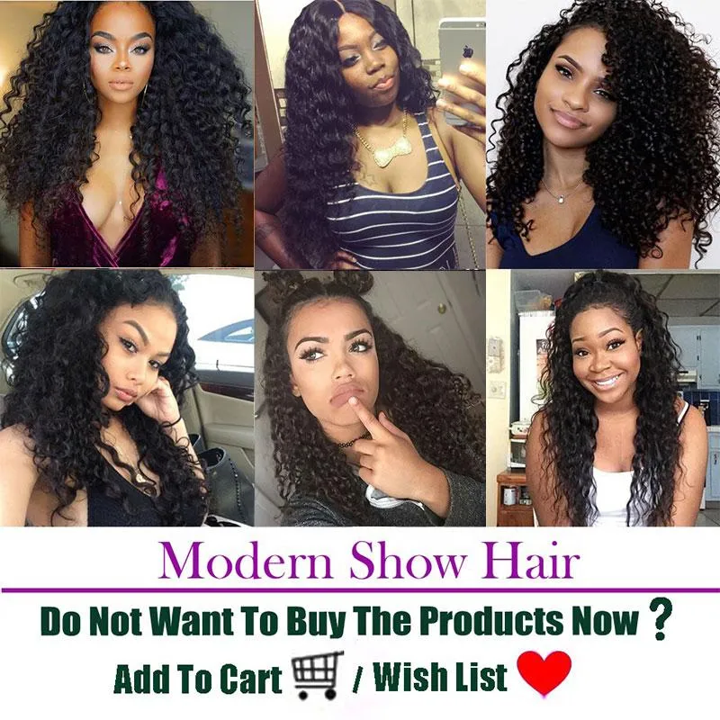 Modern Show Virgin Remy Peruvian Deep Curly Human Hair 4 Bundles With Lace Closure