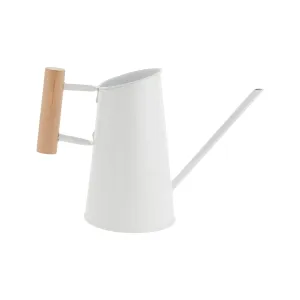 Modern Watering Can with Wood Handle