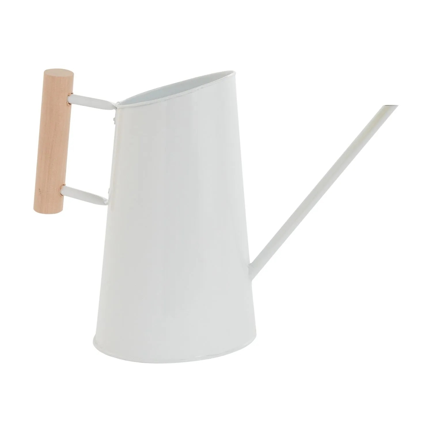 Modern Watering Can with Wood Handle