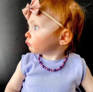 MTO | Necklace | Dainty Faux Pearl | Berry Bowl