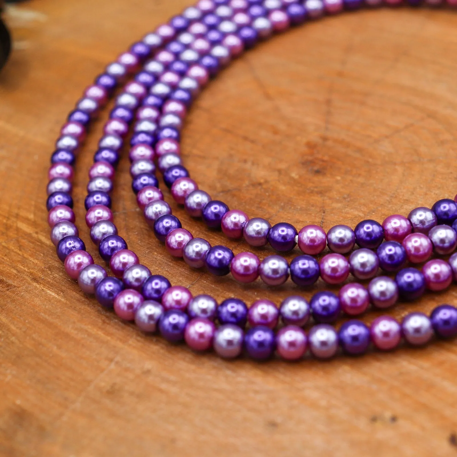 MTO | Necklace | Dainty Faux Pearl | Berry Bowl