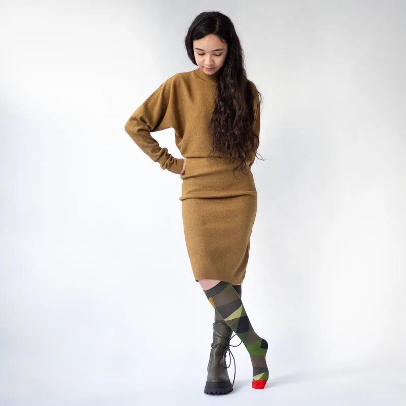 Multico Abstract Knee Highs
