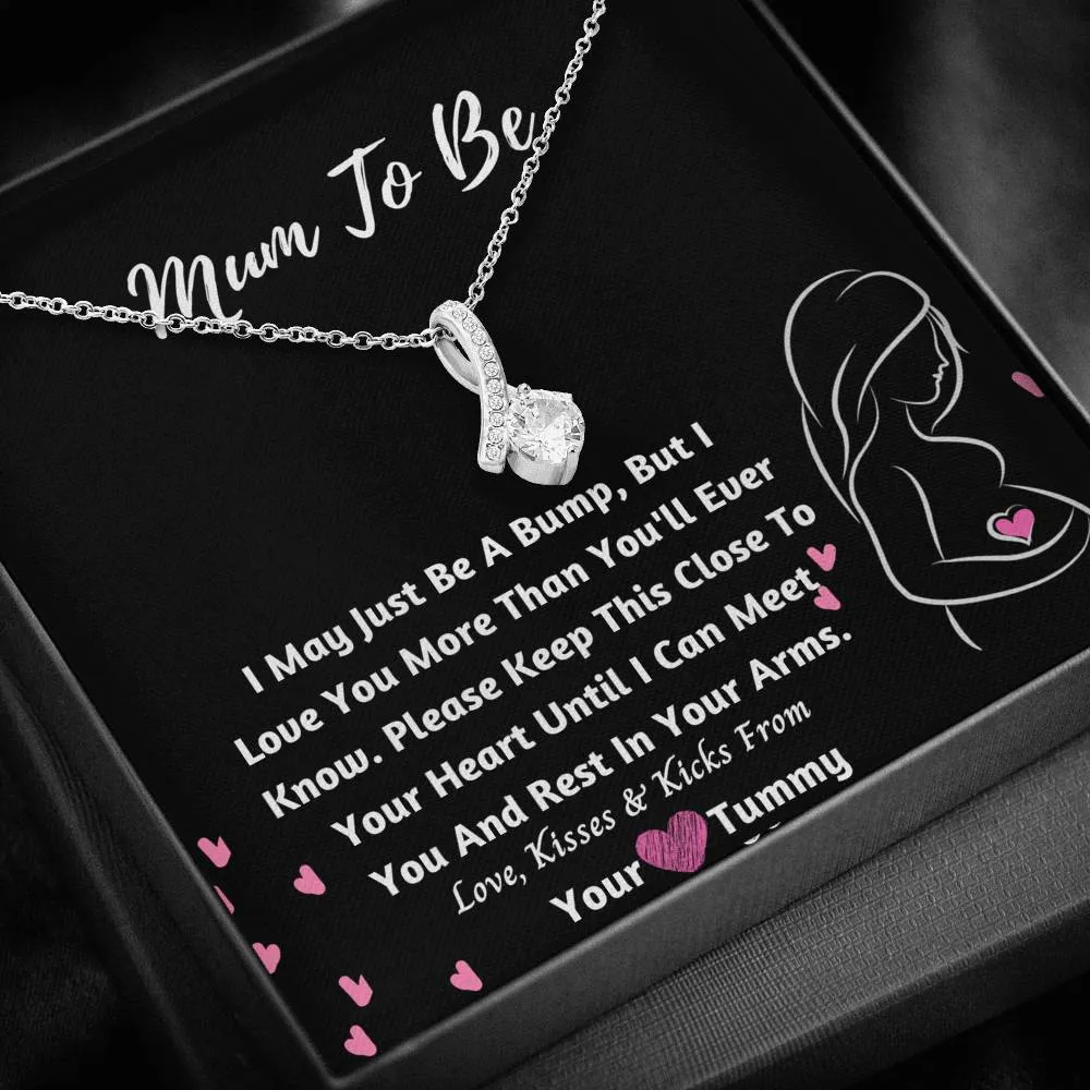 Mum To Be Ribbon Necklace- Love from Tummy