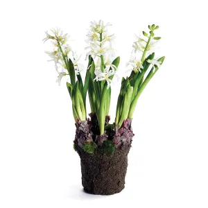 Napa Home Garden, HYACINTH DROP-IN 16.5" WHITE,cc313wh