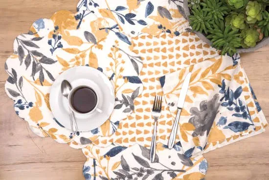 Natural Home Quilted Reversible Table Runner