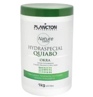 Nature Hydration Okra Quiabo Hair Treatment Mask 1Kg - Plancton Professional