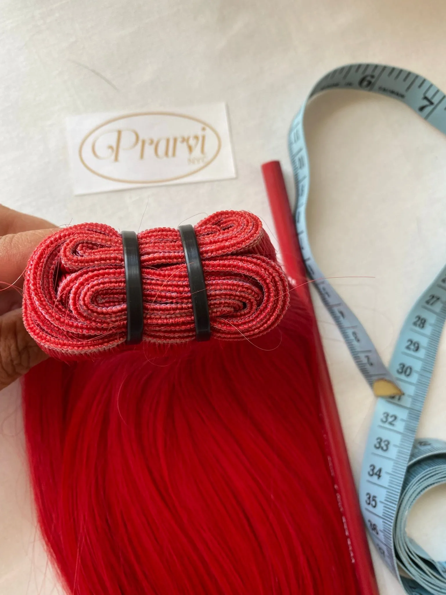 Naughty Red Natural Hair Extension