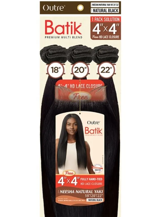 Neesha Natural Yaki 18" 20" 22"