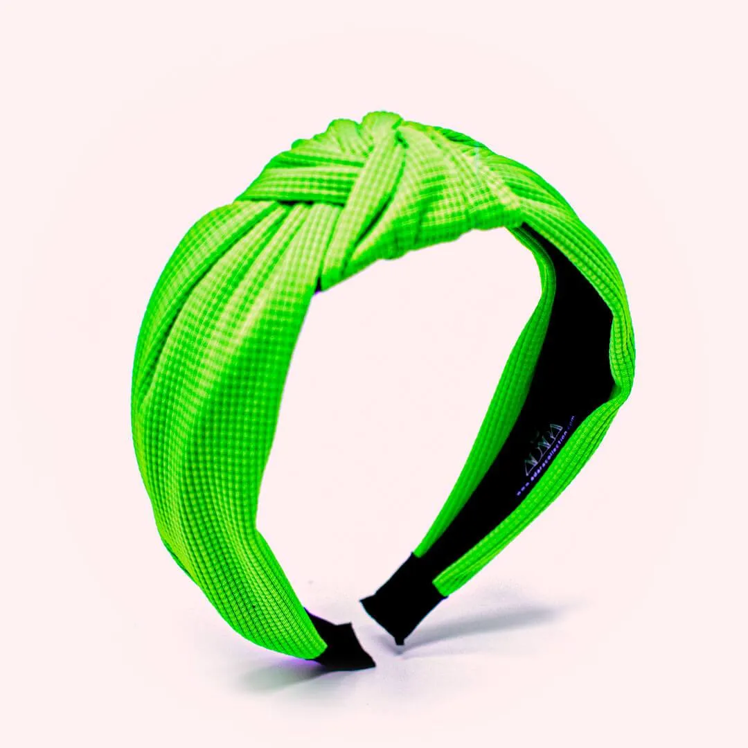 Neon Color Knotted Headbands for Women | Elektra Model