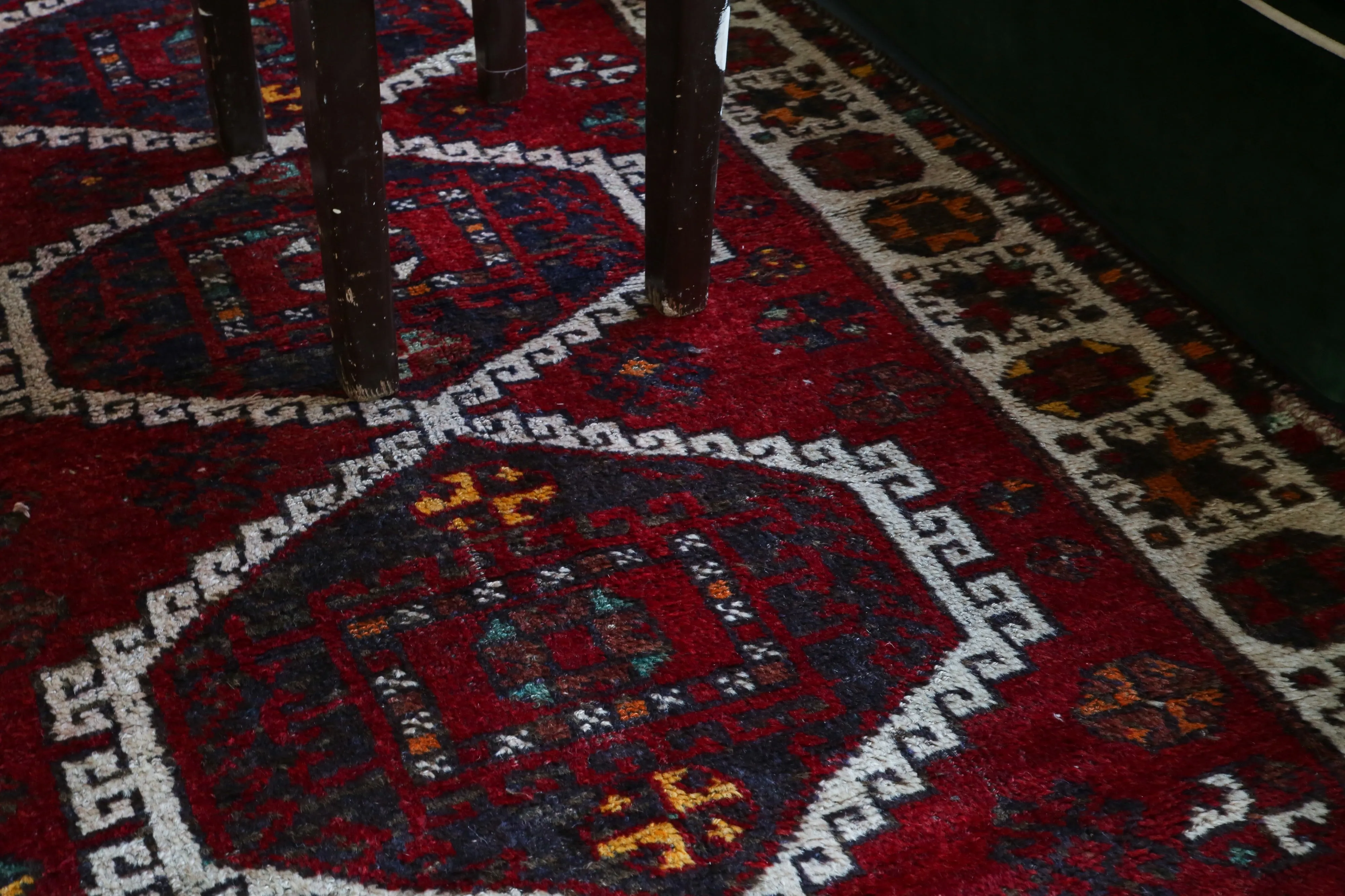 Old Kurdish Runner 4ftx8.6ft