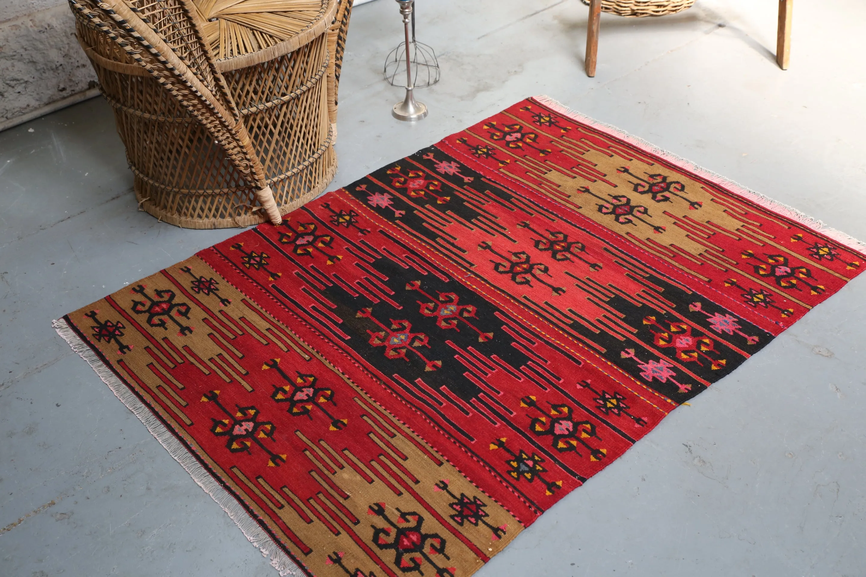 Old Sivas Kilim 3ftx4.6ft
