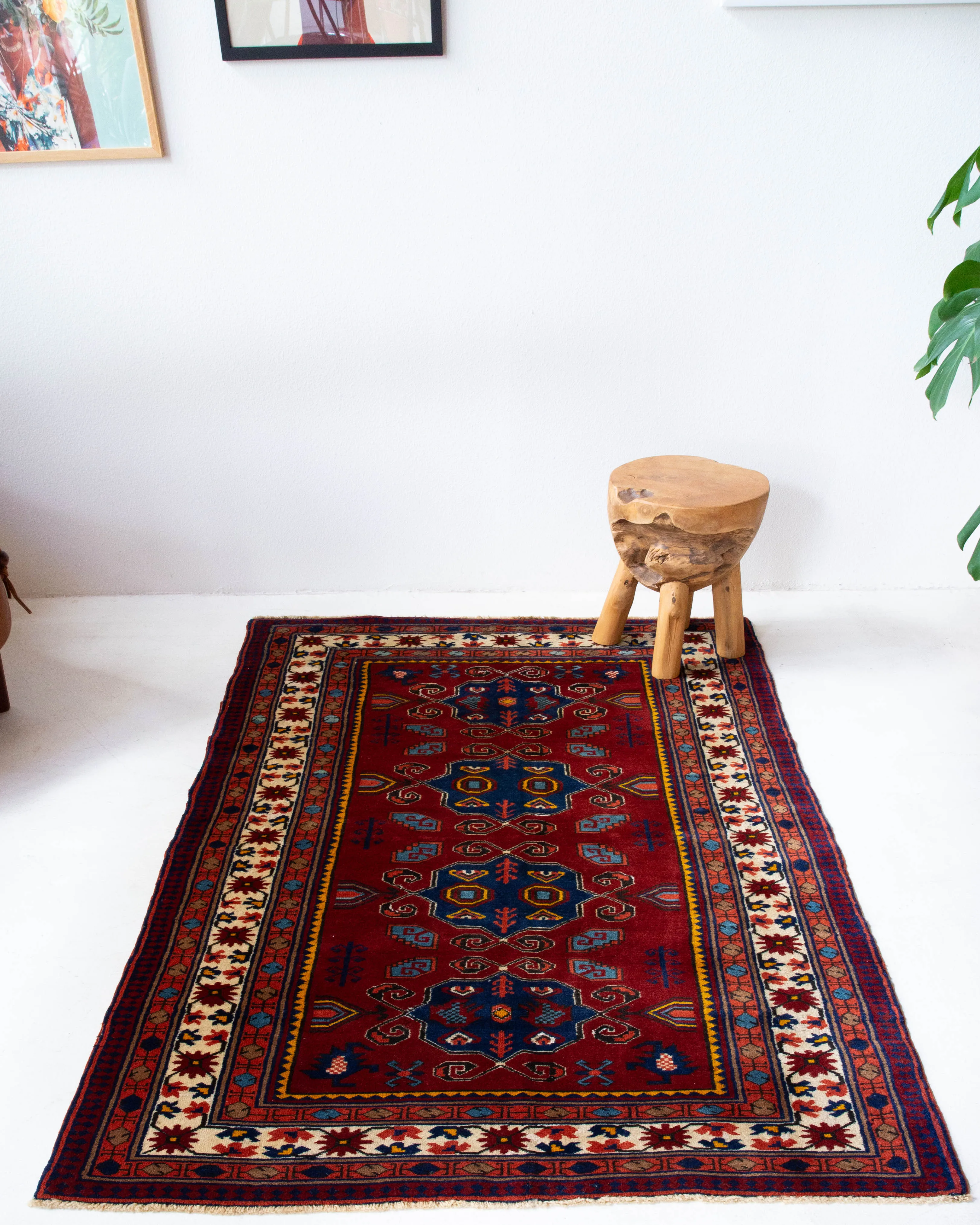 Order for Sasaki Mah Vintage Azerbaijan Derbent Rug 4'4"x6'7"