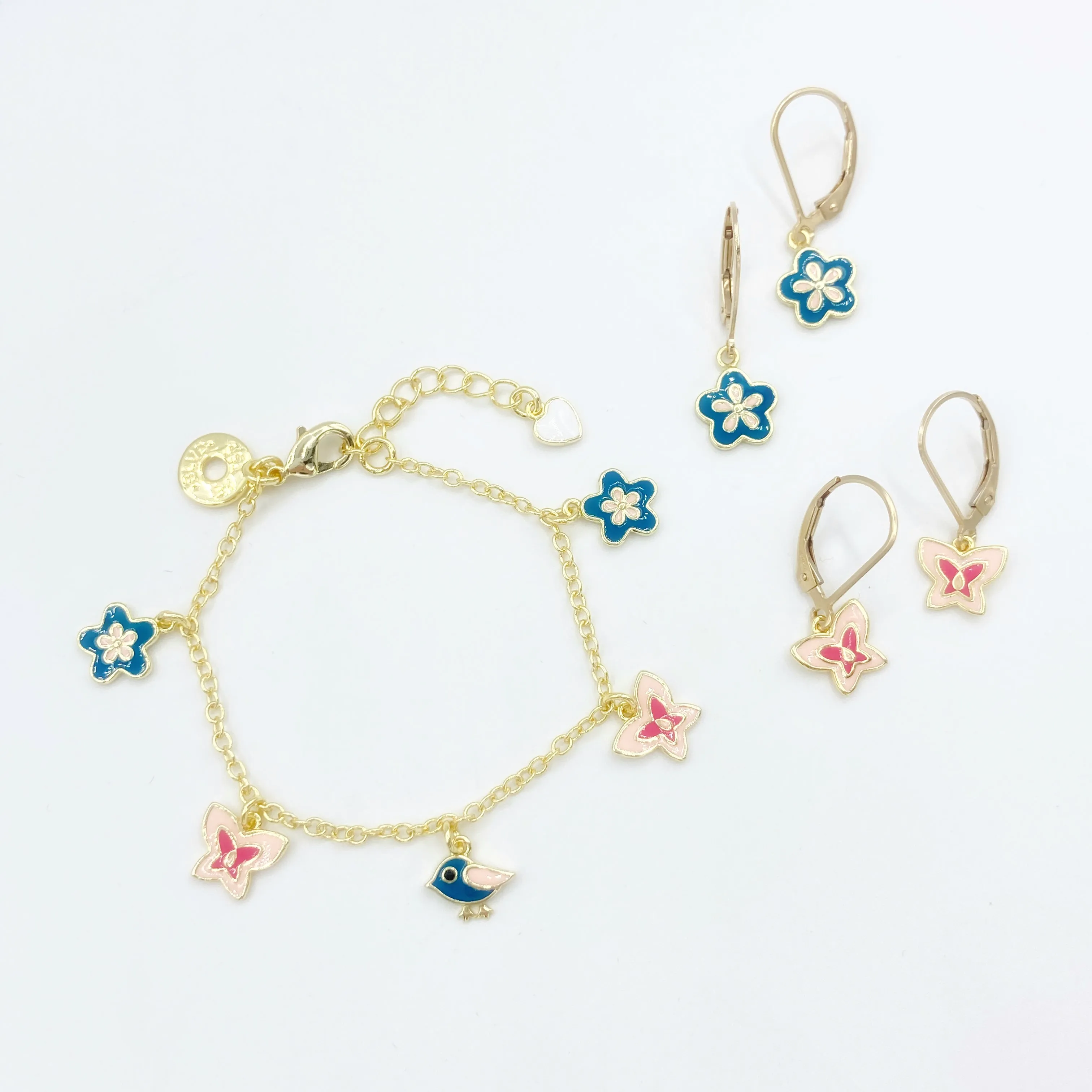 Out with Nature Enamel Bracelet