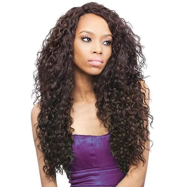 Outre Lace Front Batik Bundle Hair Synthetic Lace Front Wig - PERUVIAN