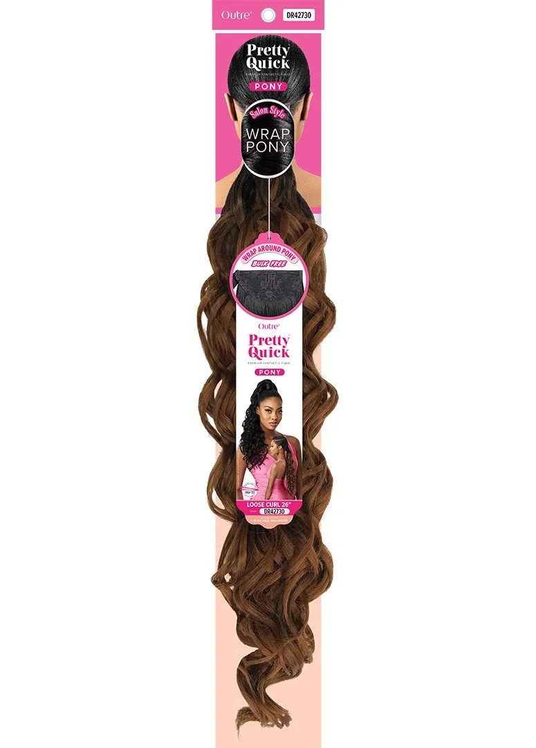 Outre Pony Wrap LOOSE CURL 26"