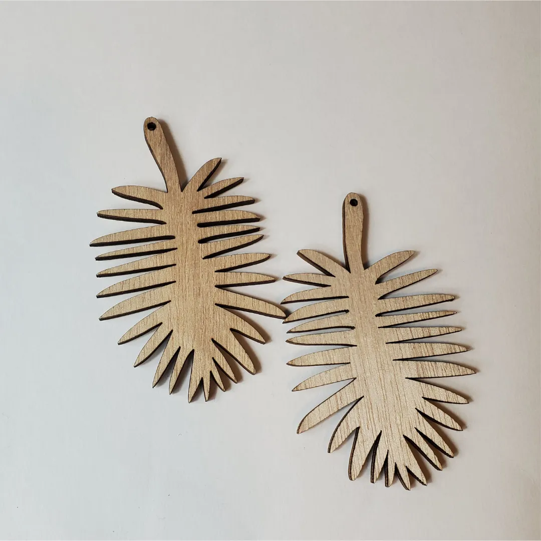 Palm Leaf Earring