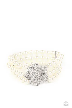 Park Avenue Orchard - White Bracelet
