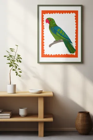 PARROT 3- ORIGINAL LIMITED EDITION FINE ART GICLEE PRINT