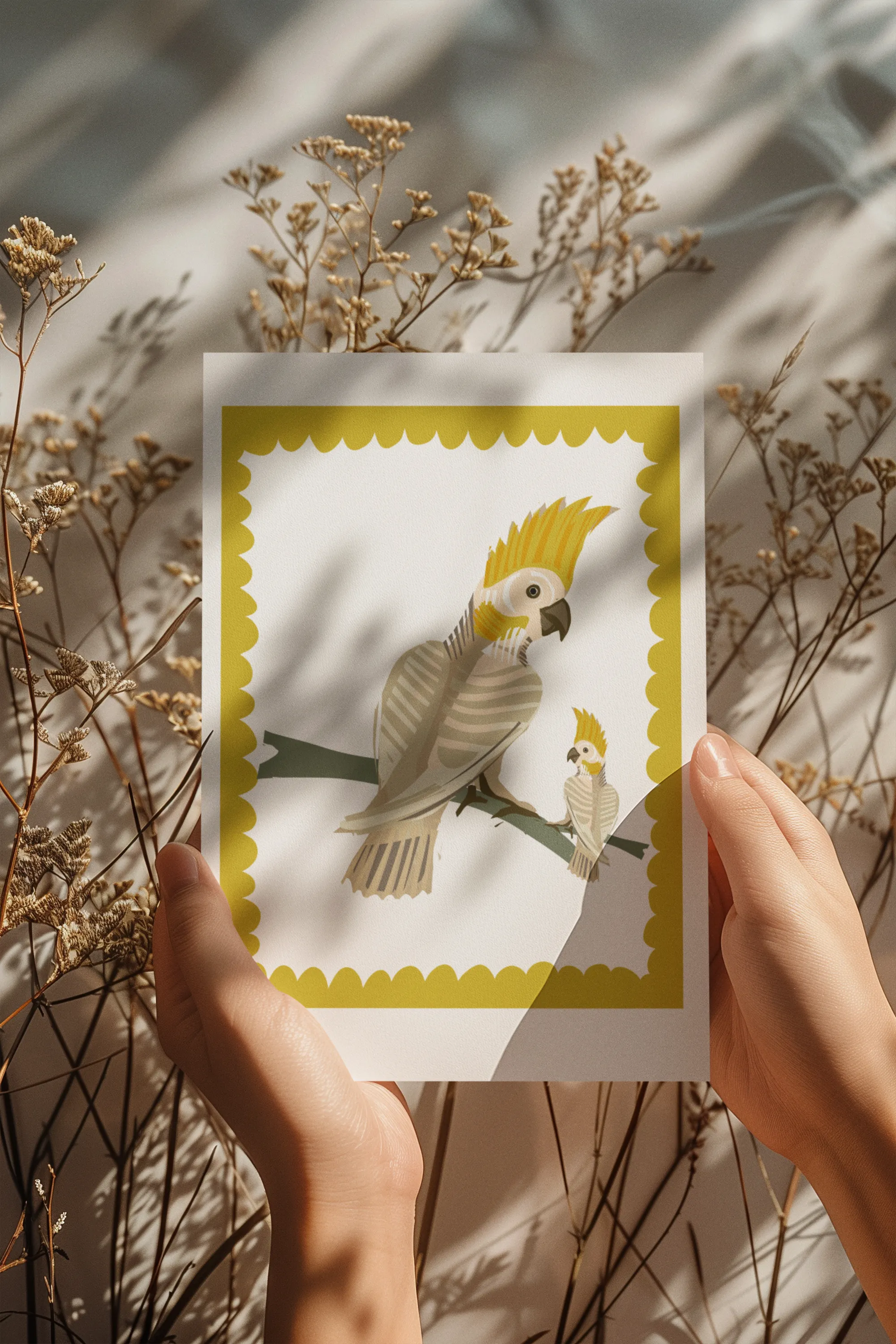 PARROT 4- ORIGINAL LIMITED EDITION FINE ART GICLEE PRINT