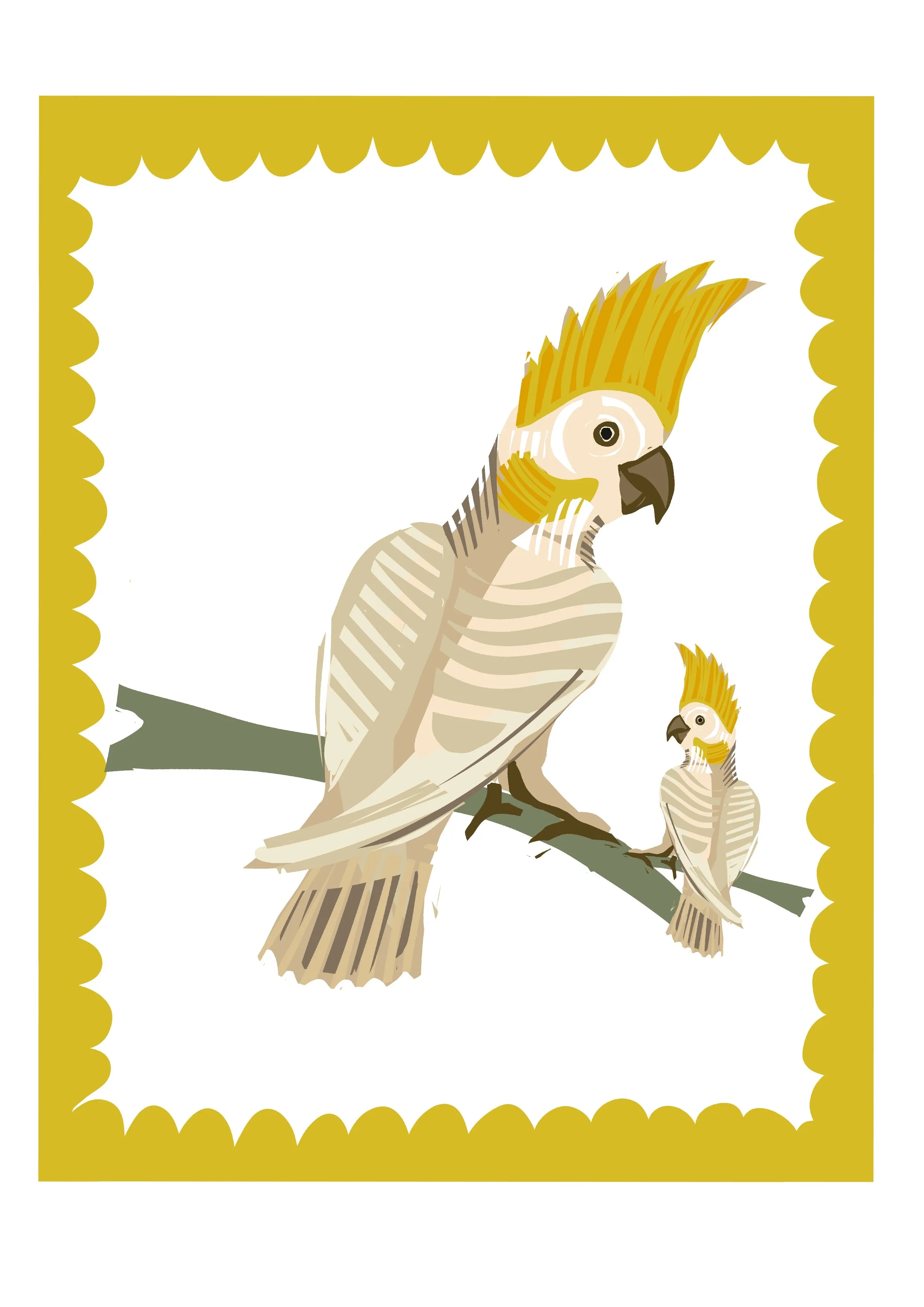 PARROT 4- ORIGINAL LIMITED EDITION FINE ART GICLEE PRINT