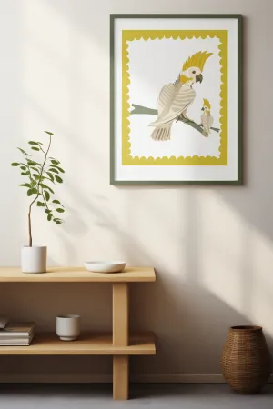 PARROT 4- ORIGINAL LIMITED EDITION FINE ART GICLEE PRINT