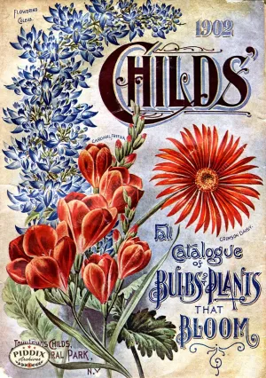 PDXC1499 -- Flower Seed Catalogs
