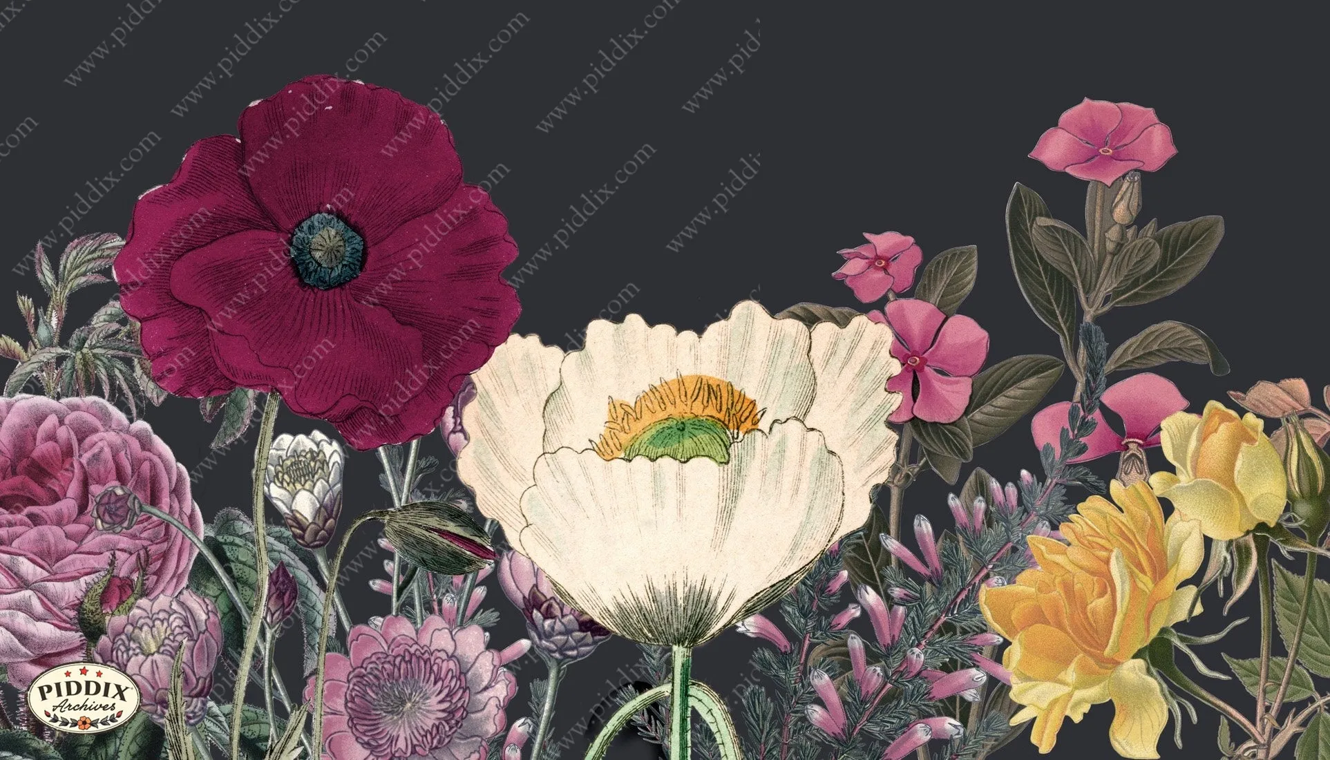 PDXC18871 -- Flower Collage