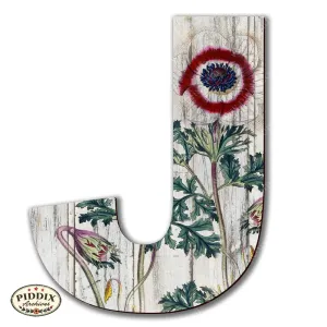 PDXC19100 -- Wooden Letter "J"