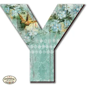 PDXC19106 -- Wooden Letter "Y"