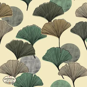 PDXC23644 -- Ginko Leaves Pattern