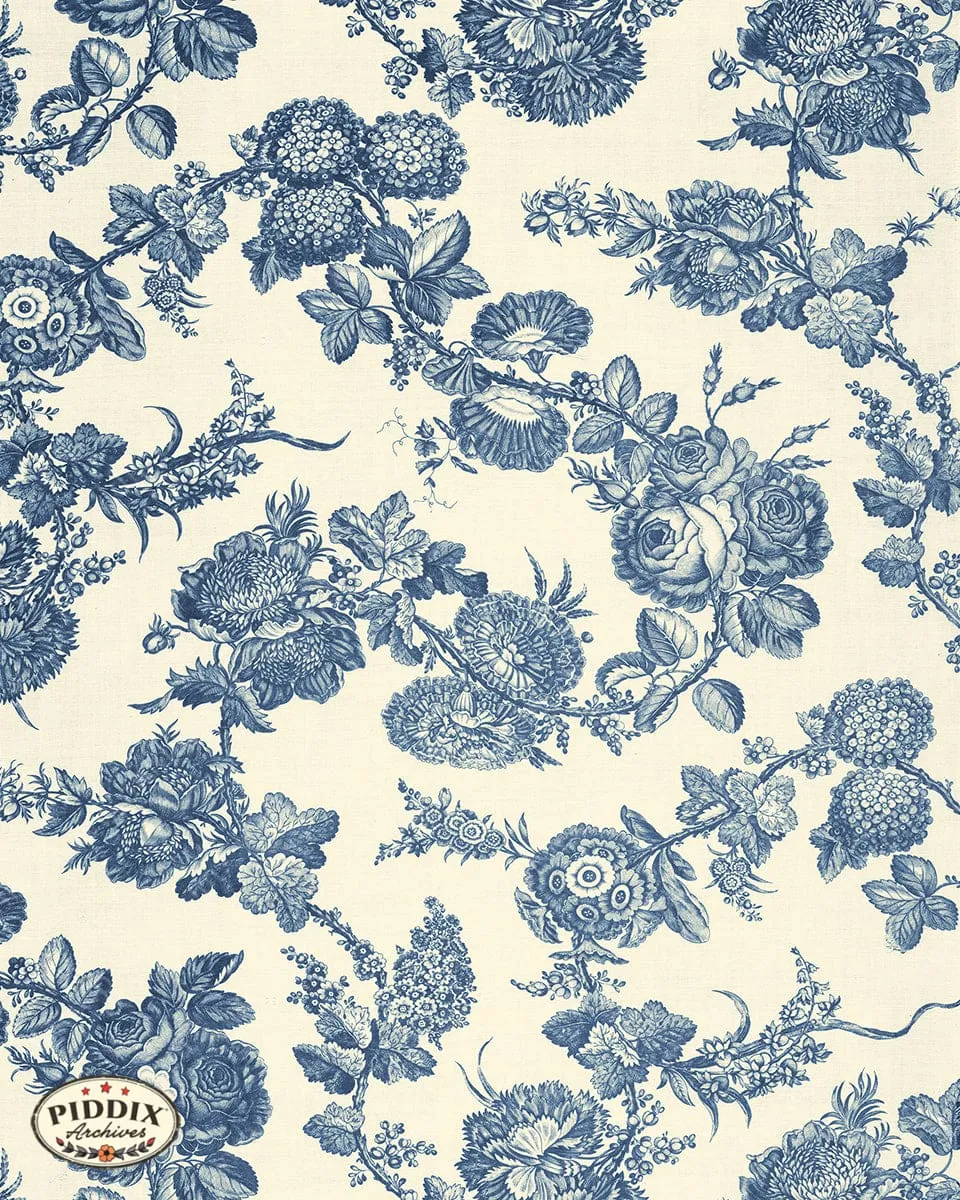 PDXC23967 -- Toile Flowers